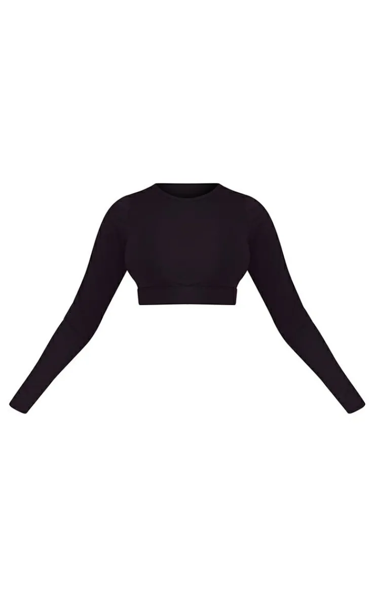 PrettyLittleThing Workout Tops*Sculpt Long Sleeve Sports Top