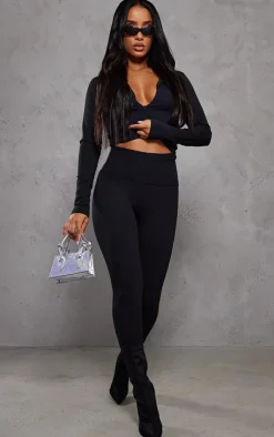 PrettyLittleThing Athletic Jackets*Sculpt Long Sleeve Hooded Gym Jacket