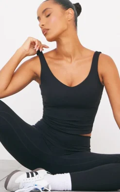 PrettyLittleThing Sports Bras*Sculpt Longline Padded Sports Vest