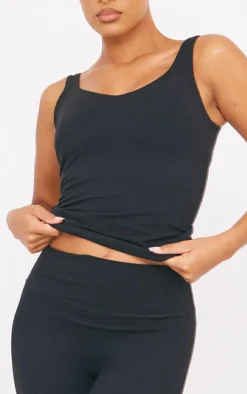 PrettyLittleThing Sports Bras*Sculpt Longline Padded Sports Vest