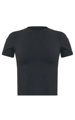 PrettyLittleThing Workout Tops*Sculpt Longline Short Sleeve Gym Top