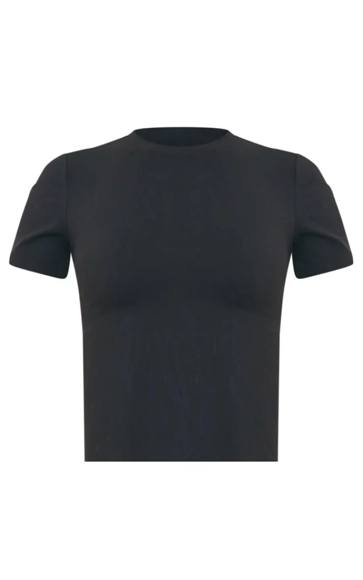 PrettyLittleThing Workout Tops*Sculpt Longline Short Sleeve Gym Top