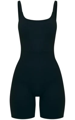 PrettyLittleThing Gym Wear*Sculpt Matte Low Back Strappy Unitard