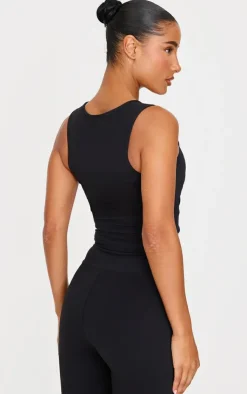 PrettyLittleThing Workout Tops*Sculpt Racer Longline Vest