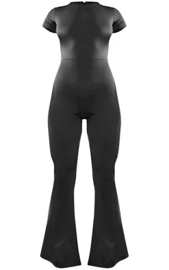 PrettyLittleThing Snatched*Sculpt Short Sleeve Jumpsuit