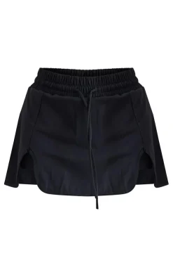 PrettyLittleThing Gym Shorts*Sculpt Toggle Waist Split Front Gym Skort