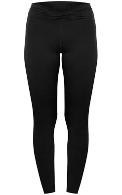 PrettyLittleThing Gym Leggings*Sculpt Twist Front Gym Legging