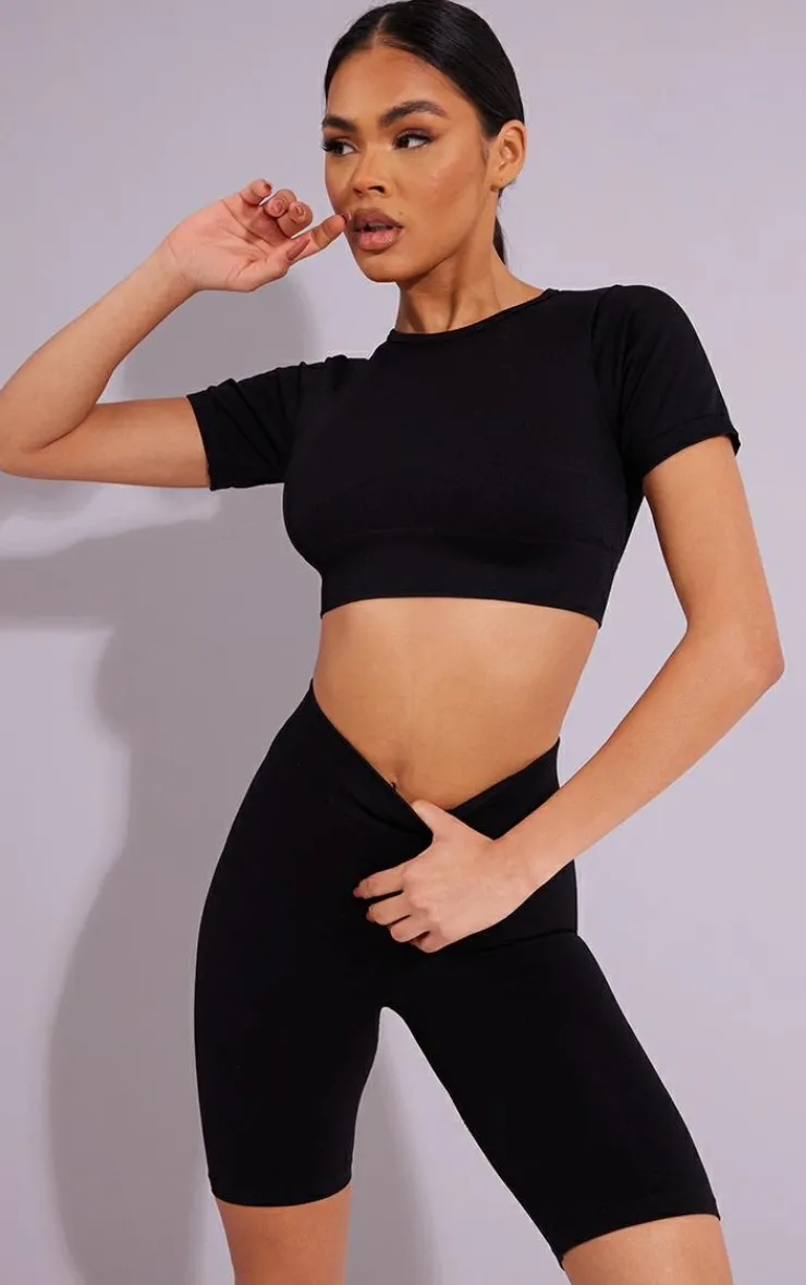PrettyLittleThing Gym Shorts*Seamless Basic Bike Shorts