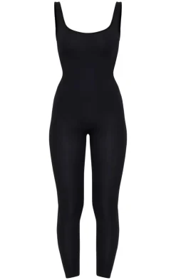 PrettyLittleThing Seamless Gym Wear*Seamless Cross Back Long Gym Unitard
