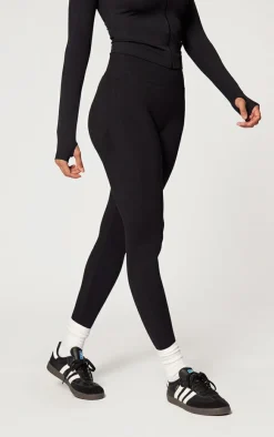 PrettyLittleThing Seamless Gym Wear*Seamless Rib High Waisted Gym Leggings