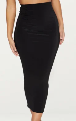 Second Skin Slinky Midaxi Skirt-PrettyLittleThing Discount