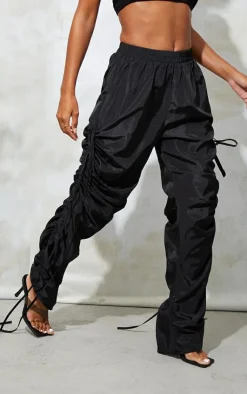 Shell Ruched Leg Sweatpants-PrettyLittleThing Best
