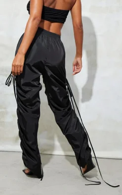 Shell Ruched Leg Sweatpants-PrettyLittleThing Best