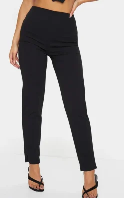 Slim Leg Crepe Pants-PrettyLittleThing Clearance