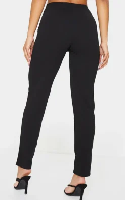 Slim Leg Crepe Pants-PrettyLittleThing Clearance
