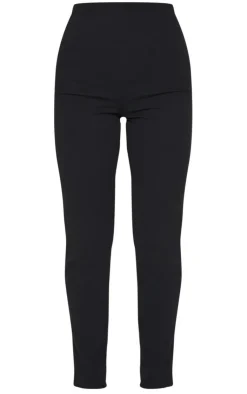 Slim Leg Crepe Pants-PrettyLittleThing Clearance