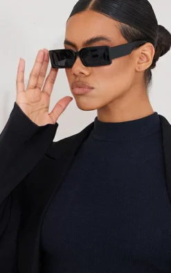 PrettyLittleThing Square Sunglasses*Slim Rectangular Frame Sunglasses
