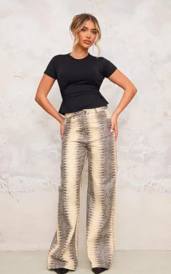 PrettyLittleThing T-Shirts*Slinky Backless T Shirt
