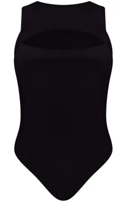 Slinky Cut Out Front Bodysuit-PrettyLittleThing Clearance