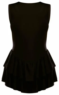 Slinky Rara Skort Romper-PrettyLittleThing Hot