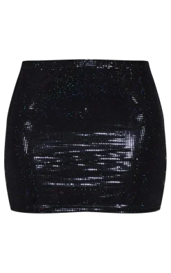 Slinky Sequin Mini Skirt-PrettyLittleThing Sale