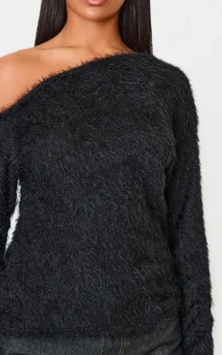 PrettyLittleThing Blouses*Slouchy Textured Oversized Sweater