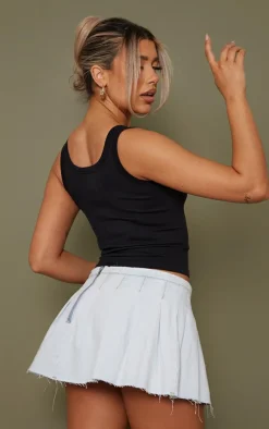 PrettyLittleThing Snatched*Snatched Rib Scoop Vest