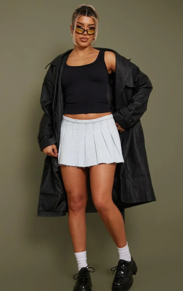 PrettyLittleThing Snatched*Snatched Rib Scoop Vest