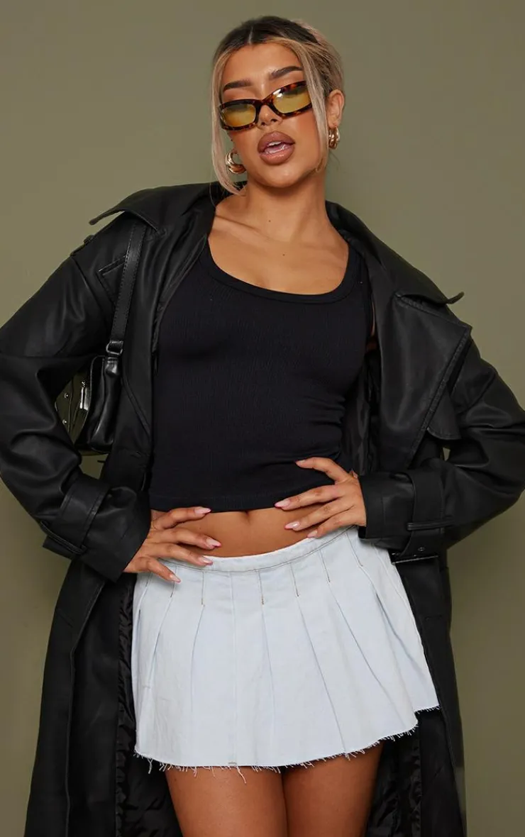 PrettyLittleThing Snatched*Snatched Rib Scoop Vest