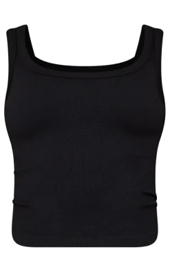 PrettyLittleThing Snatched*Snatched Rib Scoop Vest