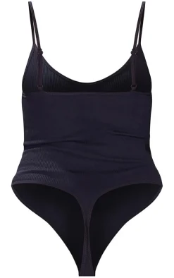 PrettyLittleThing Snatched*Snatched Rib Strappy Bodysuit