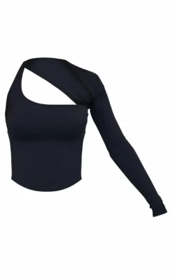 PrettyLittleThing Snatched*Snatched Sculpt Arm Detail Top