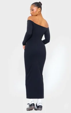 PrettyLittleThing Snatched*Snatched Sculpt Bardot Midaxi Dress