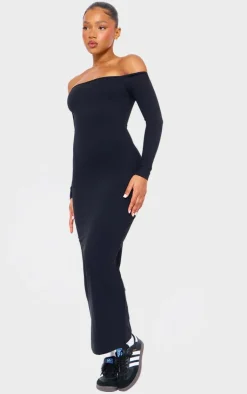 PrettyLittleThing Snatched*Snatched Sculpt Bardot Midaxi Dress