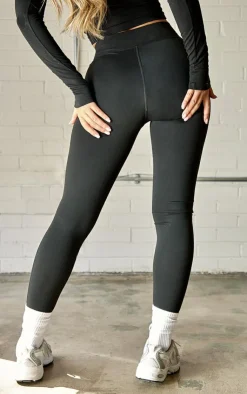 PrettyLittleThing Snatched Sculpt Leggings Black