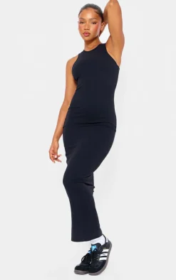 PrettyLittleThing Snatched*Snatched Sculpt Racer Neck Midaxi Dress