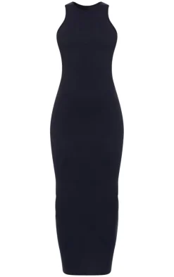 PrettyLittleThing Snatched*Snatched Sculpt Racer Neck Midaxi Dress