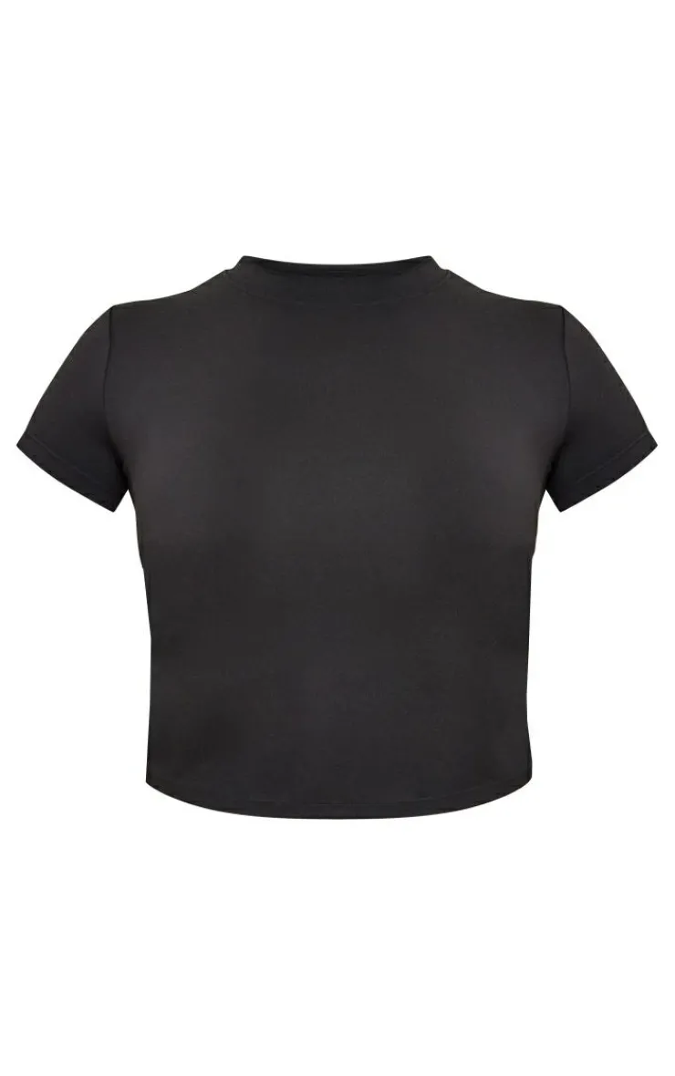 PrettyLittleThing Snatched*Snatched Sculpt Short Sleeve T Shirt