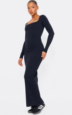 PrettyLittleThing Snatched*Snatched Sculpt Square Neck Midaxi Dress