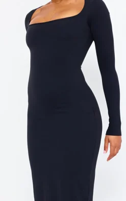 PrettyLittleThing Snatched*Snatched Sculpt Square Neck Midaxi Dress