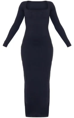 PrettyLittleThing Snatched*Snatched Sculpt Square Neck Midaxi Dress