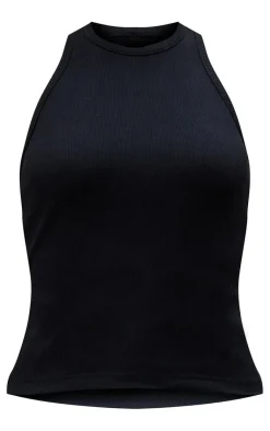 PrettyLittleThing Basic Tops*Soft Basic Ribbed Racer Vest