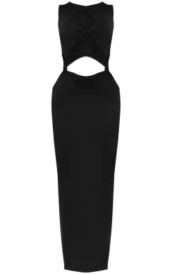 Soft Touch Key Hole Cut Out Maxi Dress-PrettyLittleThing Hot