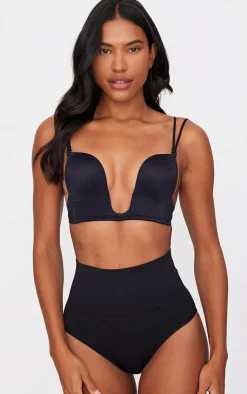 Strappy Plunge Bra-PrettyLittleThing New