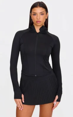 PrettyLittleThing Gym Wear*Stretch Active Pleated Active Skirt