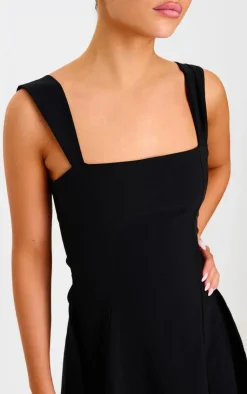 Stretch Woven Shift Dress-PrettyLittleThing Discount
