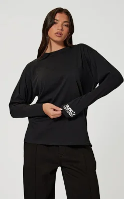 PrettyLittleThing T-Shirts*Studio Archives Oversized Long Sleeve T-shirt