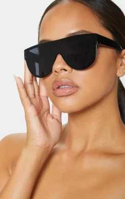 PrettyLittleThing Oversized Sunglasses*Tinted Oversized Flat Top Sunglasses