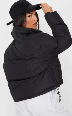 PrettyLittleThing Puffer Jackets*Toggle Detail Puffer Jacket