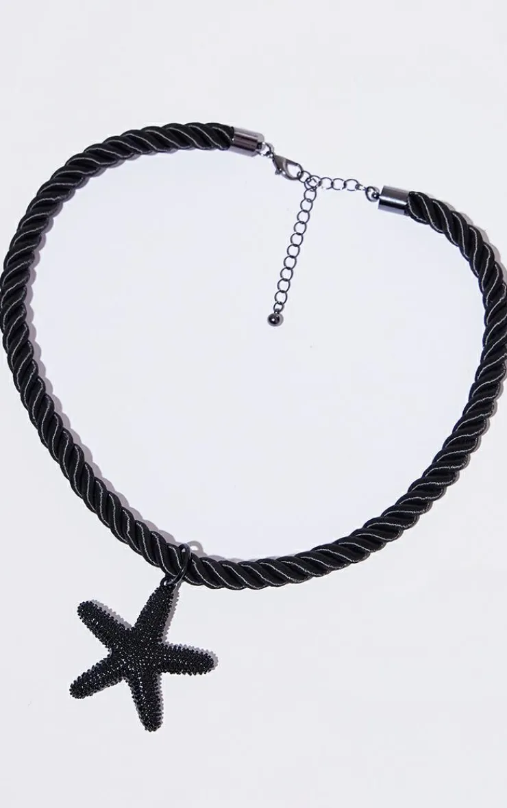PrettyLittleThing Necklaces*Twist Rope Starfish Statement Necklace